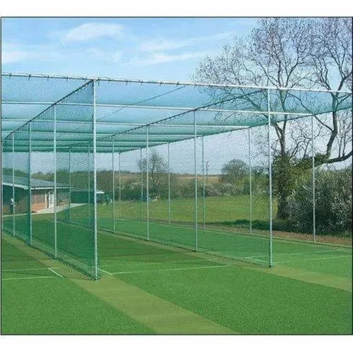 Sports net installation