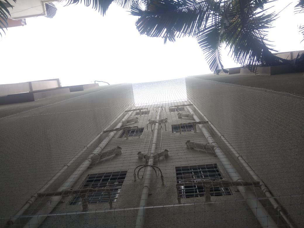 Building safety net installation